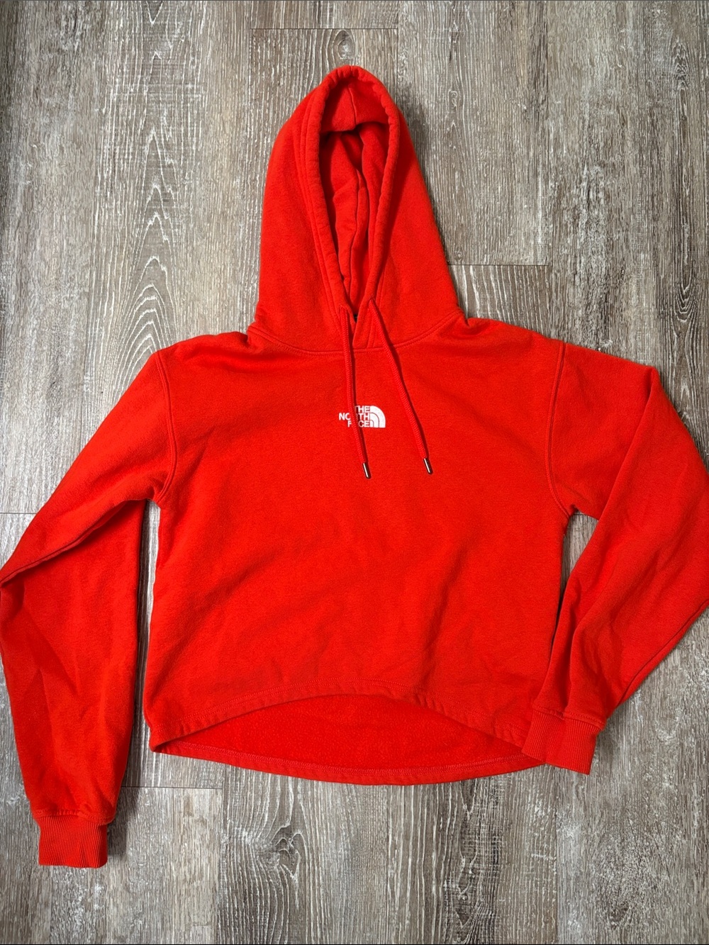The North Face Women's Bright Red Fleece Hoodie